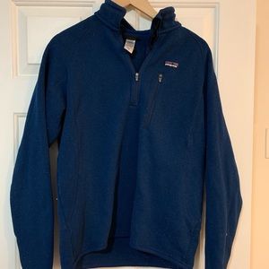 Men’s Patagonia medium navy better sweater!